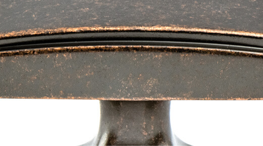 weathered verona bronze knobs and pulls